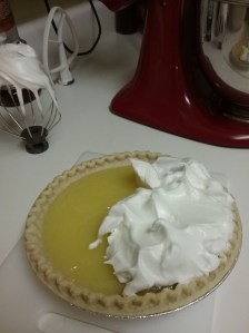 Getting covered up in meringue